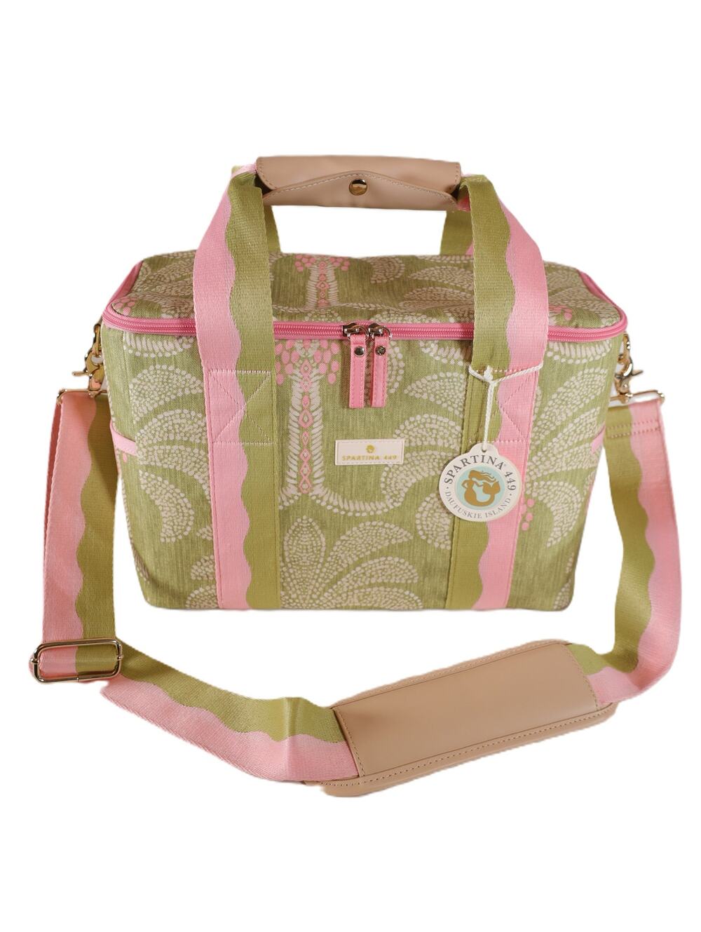 Spartina 449 Large Insulated Cooler – Castillo Green Palms | Rare | NWT